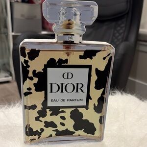 New Wood Home Decor Dior Eau de Parfum with Black and Gold Pattern